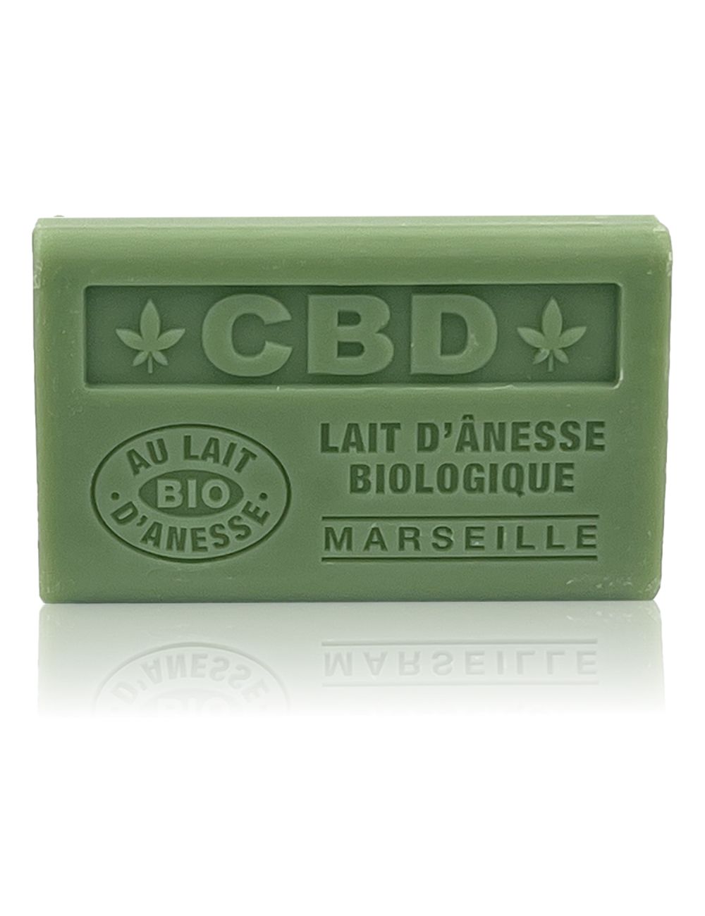 SAVON AU LAIT D'ÂNESSE BIO CBD À L'HUILE DE CHANVRE