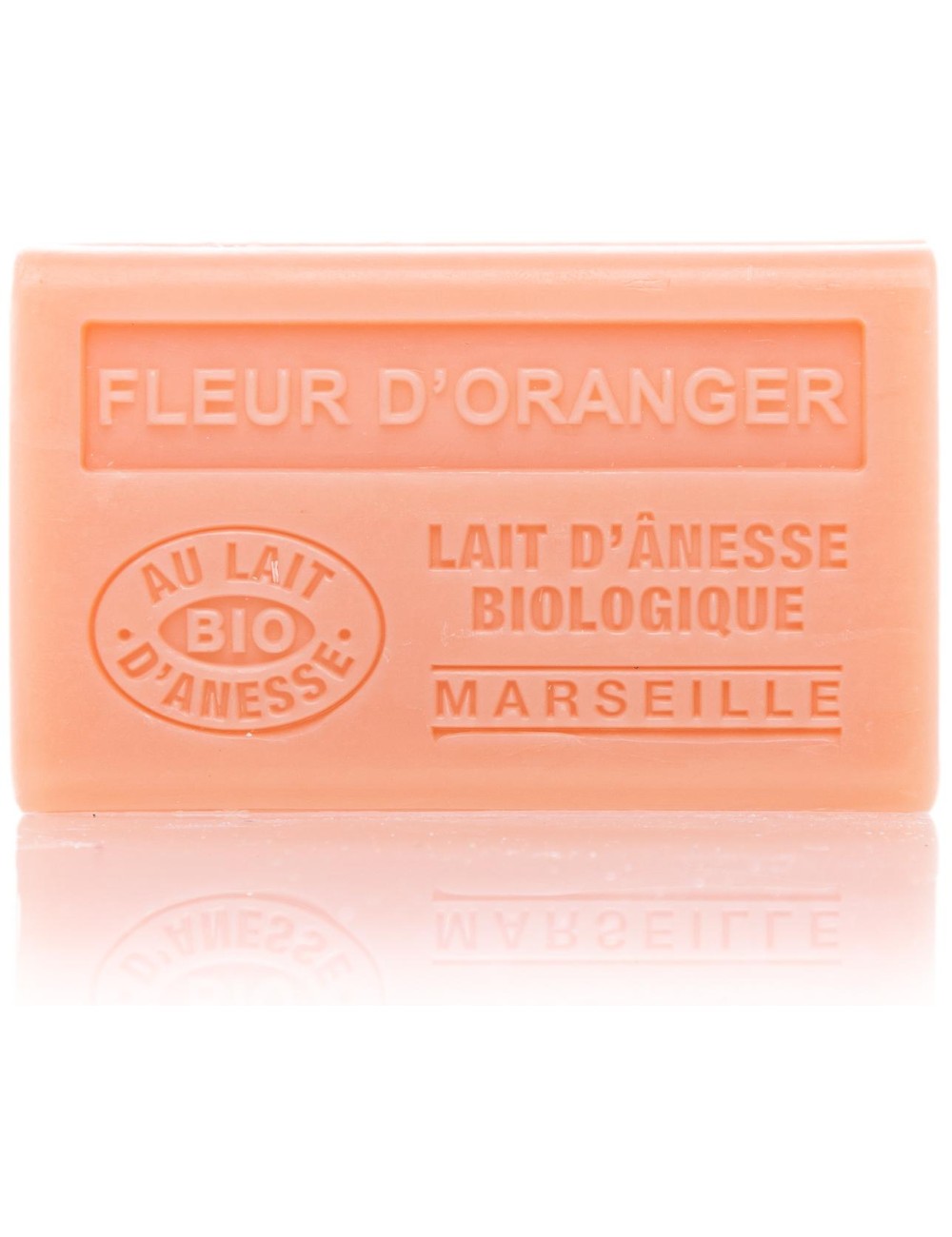 SAVON FLEUR D'ORANGER LAIT D'ÂNESSE BIO 125GR