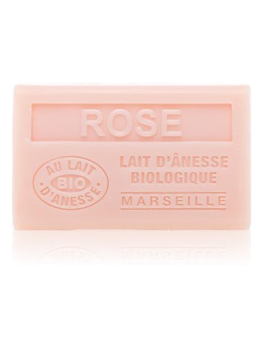 SAVON ROSE AU LAIT D'ÂNESSE BIO 125GR