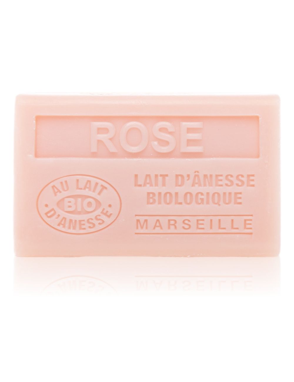 SAVON ROSE AU LAIT D'ÂNESSE BIO 125GR