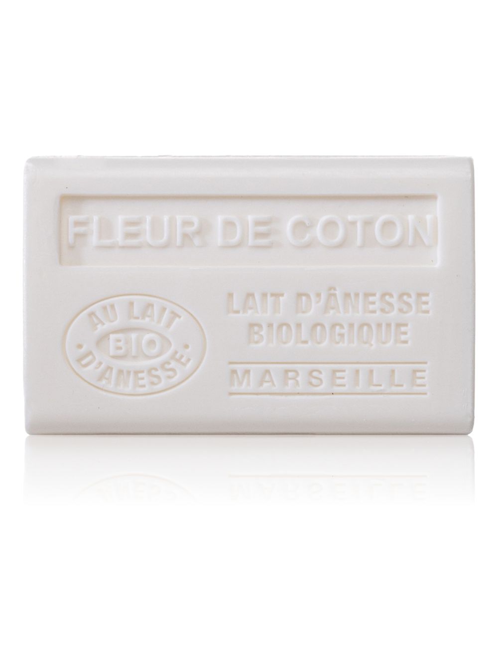 SAVON FLEUR DE COTON AU LAIT D'ÂNESSE BIO 125GR