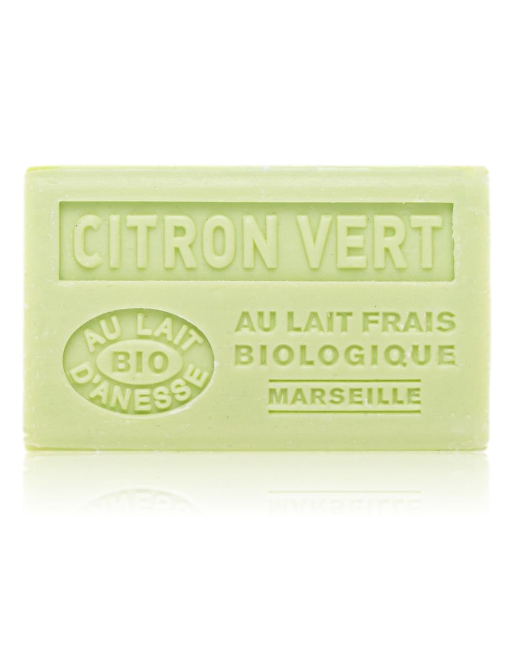 SAVON AU LAIT D'ÂNESSE BIO CITRON VERT