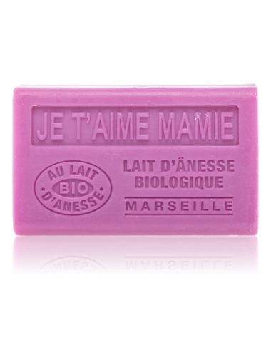 SAVON AU LAIT D'ÂNESSE BIO JE T'AIME MAMIE