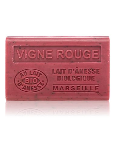 SAVON AU LAIT D'ÂNESSE BIO VIGNE ROUGE