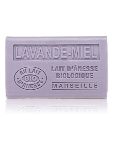 SAVON AU LAIT D'ÂNESSE BIO LAVANDE MIEL