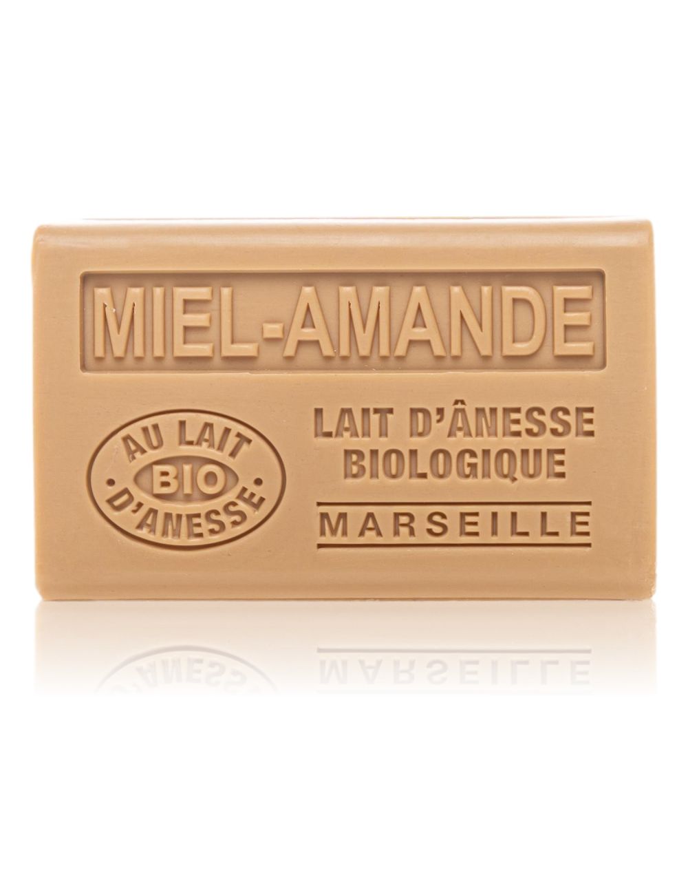 SAVON AU LAIT D'ÂNESSE BIO MIEL AMANDE