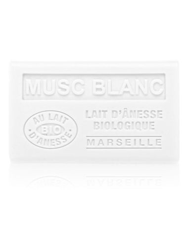 SAVON AU LAIT D'ÂNESSE BIO MUSC BLANC