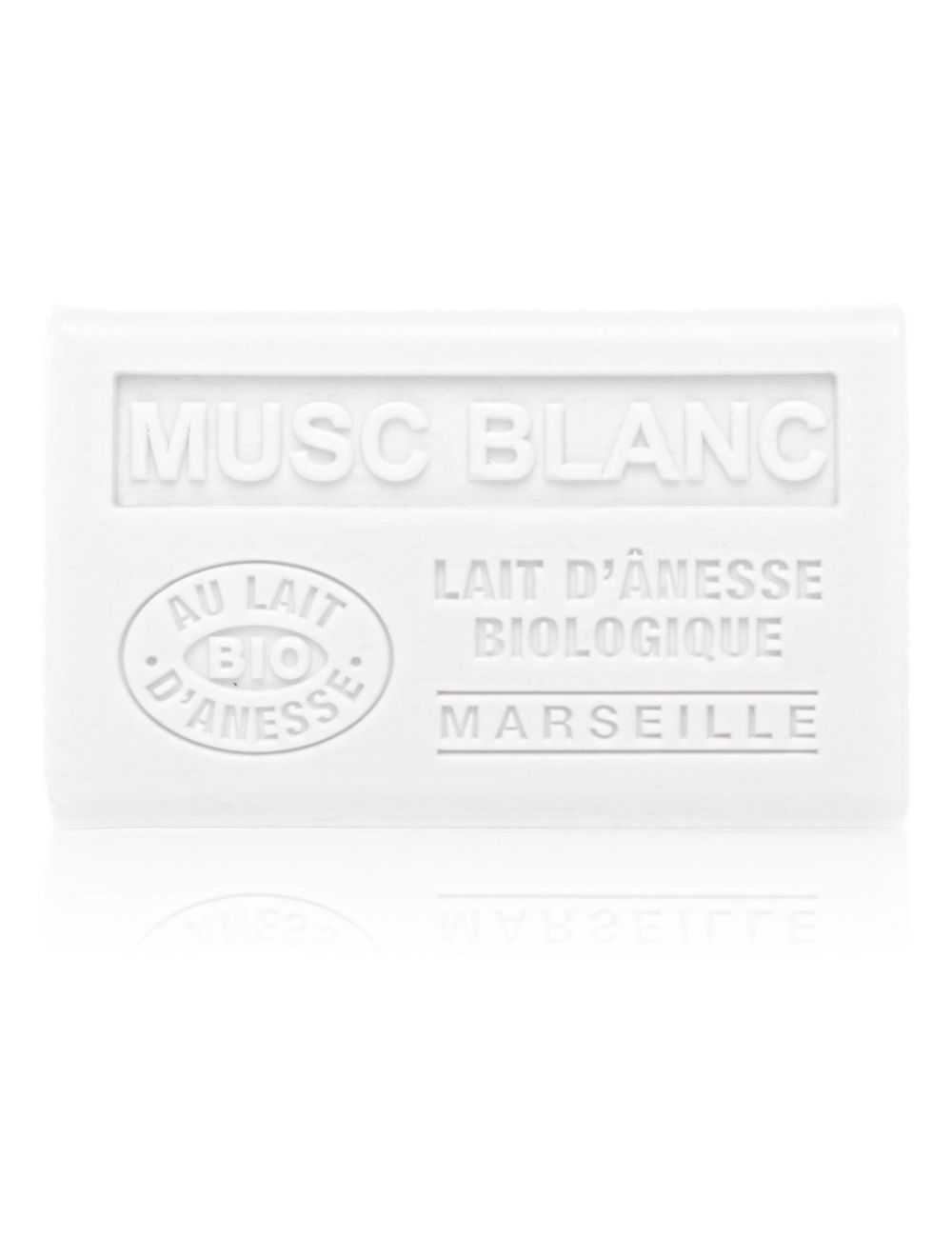 SAVON AU LAIT D'ÂNESSE BIO MUSC BLANC