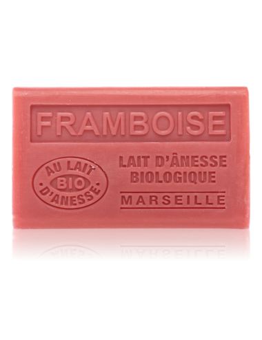 SAVON AU LAIT D'ÂNESSE BIO FRAMBOISE