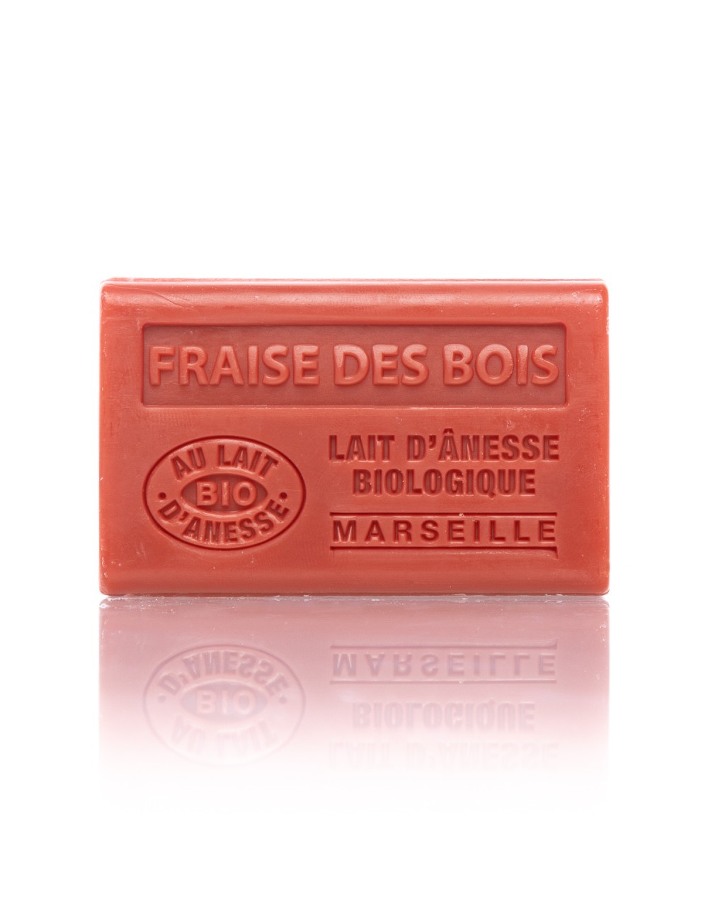 SAVON AU LAIT D'ÂNESSE BIO - FRAISE DES BOIS