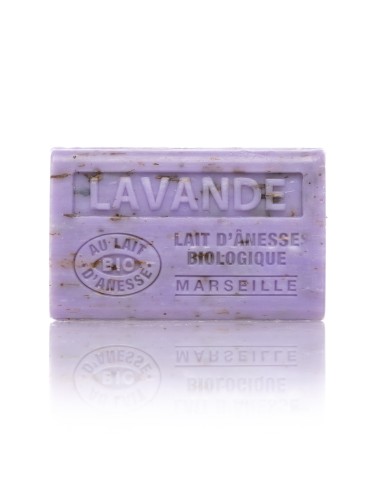 SAVON AU LAIT D'ÂNESSE BIO - LAVANDE FLEURS