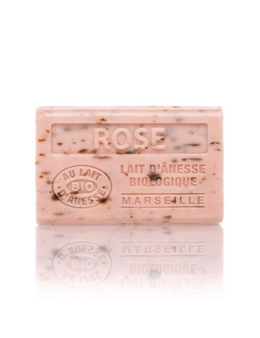 SAVON AU LAIT D'ÂNESSE BIO - ROSE PETALE