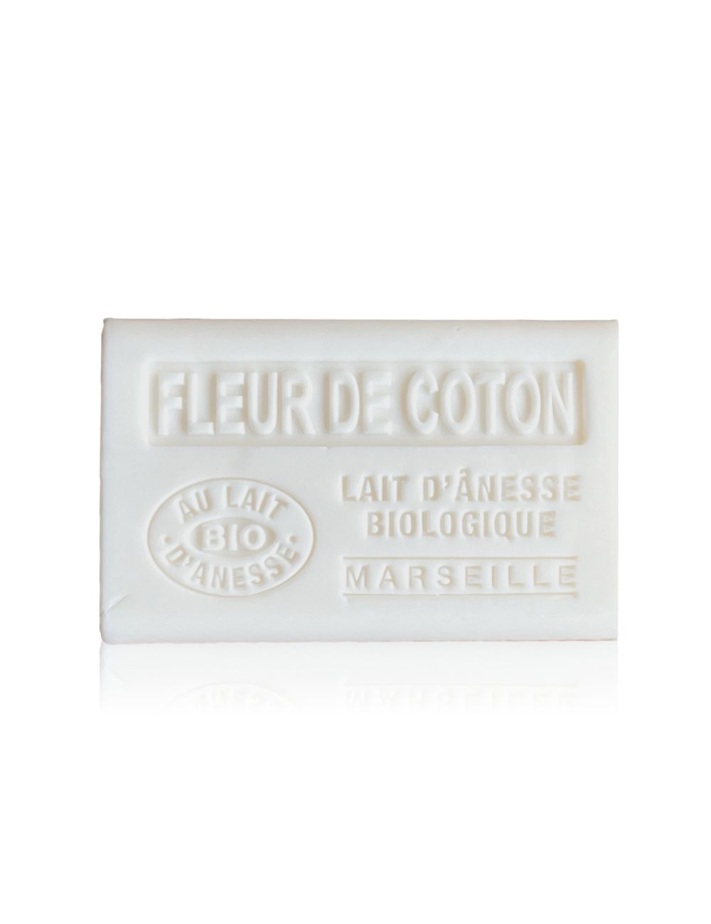 SAVON AU LAIT D'ÂNESSE BIO - FLEUR DE COTON