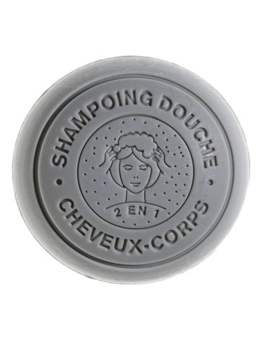 SHAMPOING DOUCHE SOLIDE AU LAIT D'ÂNESSE BIO