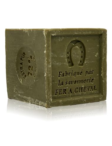 SAVON DE MARSEILLE FER À CHEVAL  À L'HUILE D' OLIVE 600g