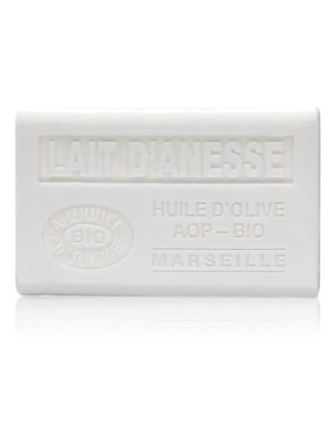 SAVON À L'HUILE D'OLIVE AOP - BIO AU LAIT D'ANESSE