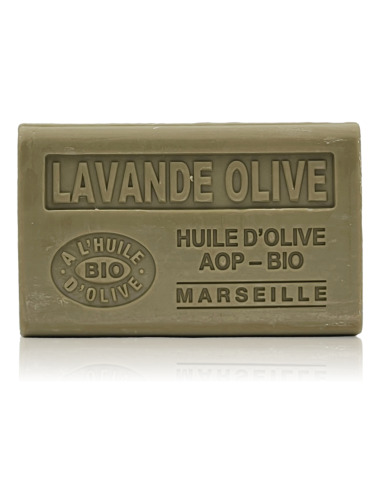 SAVON À L'HUILE D'OLIVE AOP - BIO LAVANDE-OLIVE