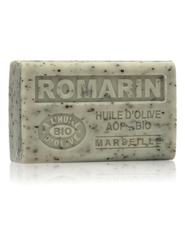 SAVON À L'HUILE D'OLIVE AOP - BIO ROMARIN EXFOLIANT