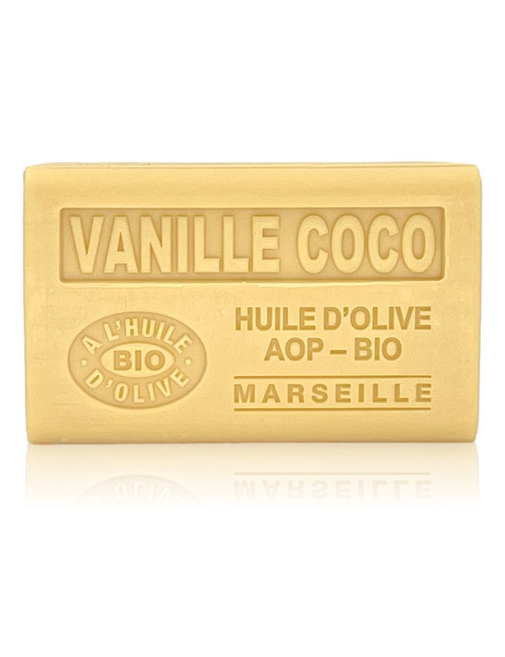 SAVON À L'HUILE D'OLIVE AOP - BIO VANILLE COCO