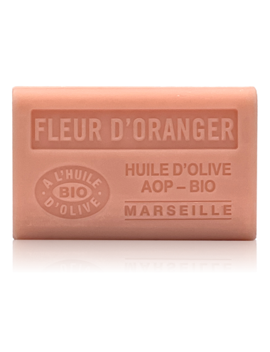 SAVON À L'HUILE D'OLIVE AOP - BIO FLEUR D'ORANGER