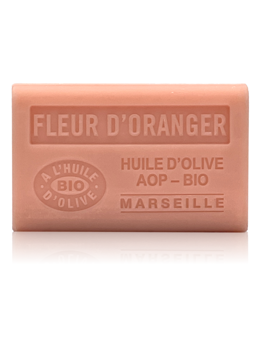 SAVON À L'HUILE D'OLIVE AOP - BIO FLEUR D'ORANGER