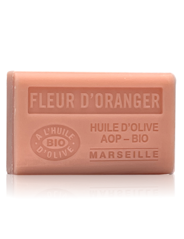 SAVON À L'HUILE D'OLIVE AOP - BIO FLEUR D'ORANGER