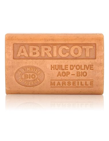 SAVON À L'HUILE D'OLIVE AOP - BIO ABRICOT EXFOLIANT