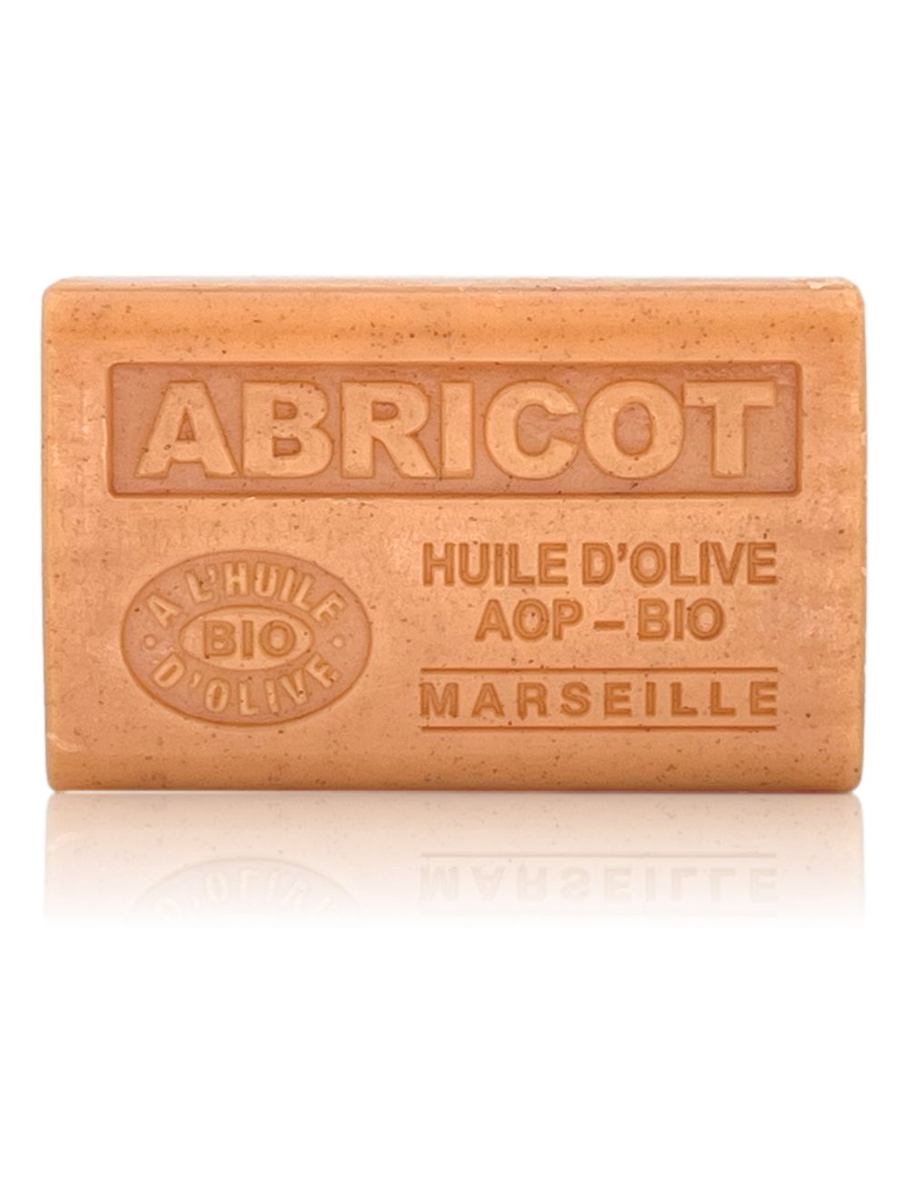 SAVON À L'HUILE D'OLIVE AOP - BIO ABRICOT EXFOLIANT