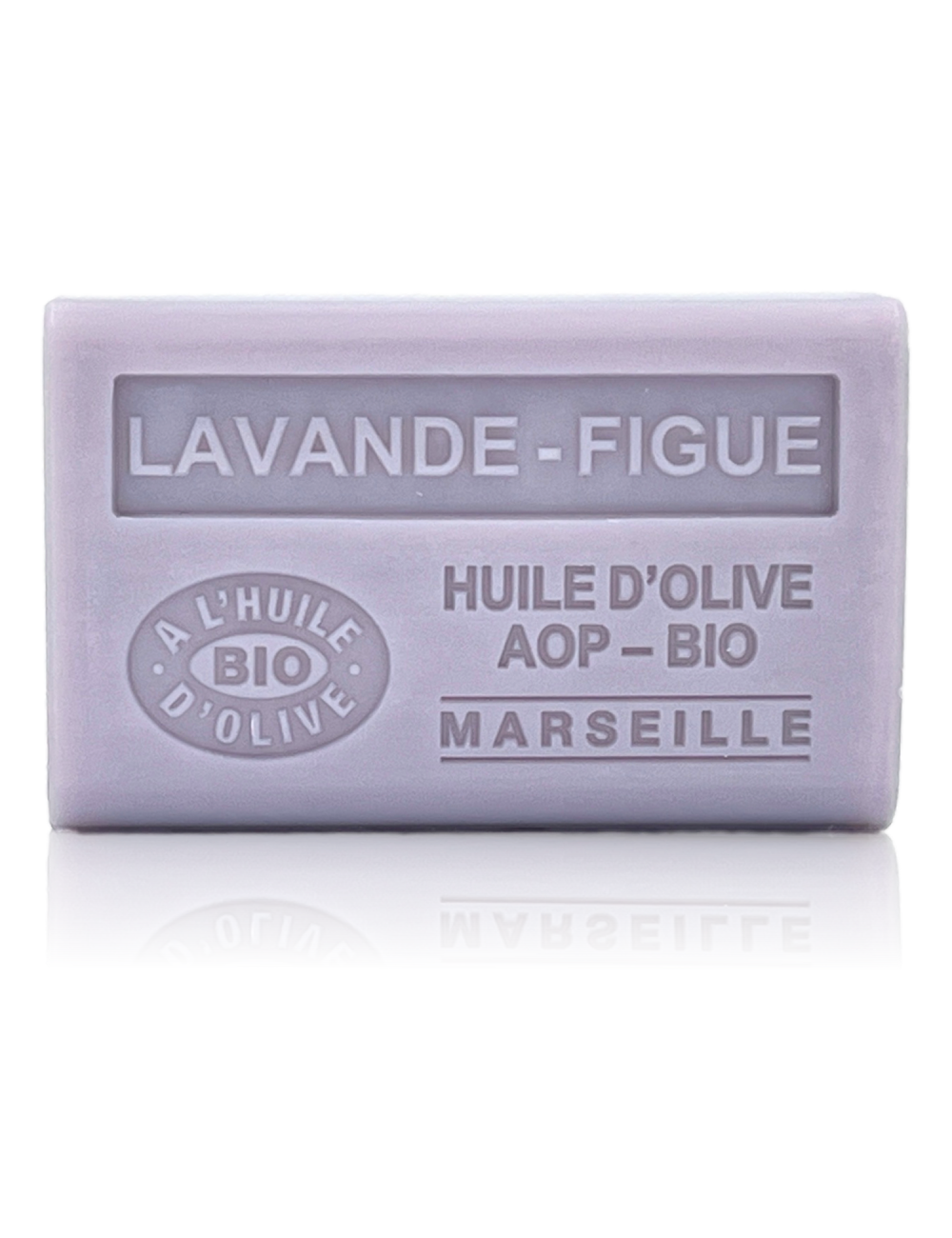 SAVON À L'HUILE D'OLIVE AOP - BIO LAVANDE FIGUE