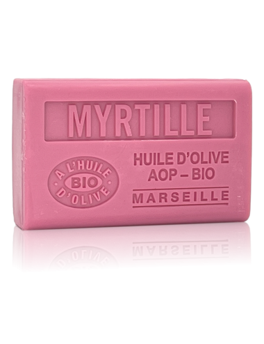 SAVON À L'HUILE D'OLIVE AOP - BIO MYRTILLE