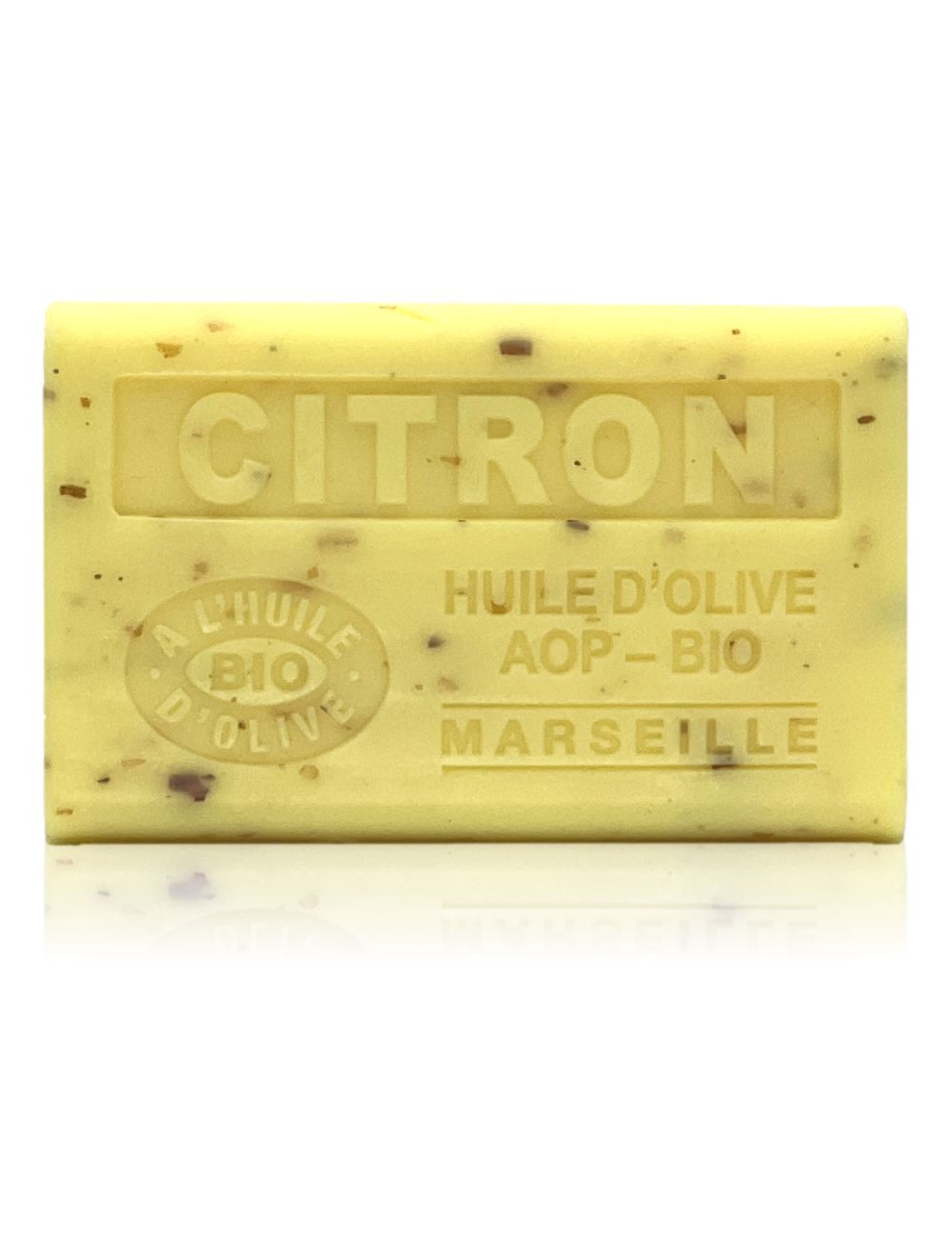 SAVON À L'HUILE D'OLIVE AOP - BIO CITRON EXFOLIANT