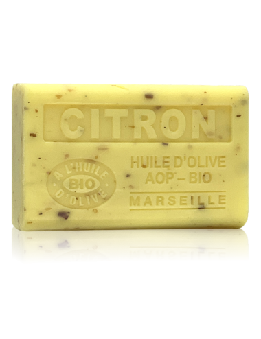 SAVON À L'HUILE D'OLIVE AOP - BIO CITRON EXFOLIANT