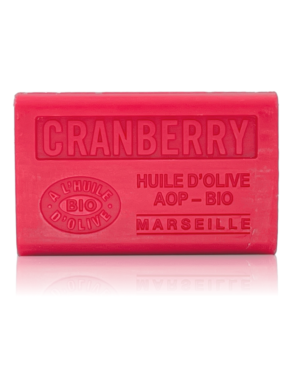 SAVON À L'HUILE D' OLIVE AOP - BIO CRANBERRY