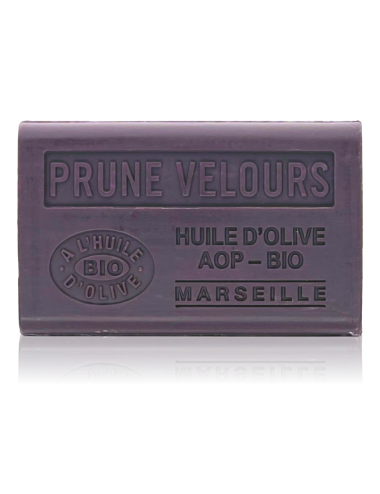 SAVON À L'HUILE D' OLIVE AOP - BIO PRUNE DE VELOURS