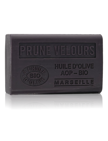 SAVON À L'HUILE D' OLIVE AOP - BIO PRUNE DE VELOURS