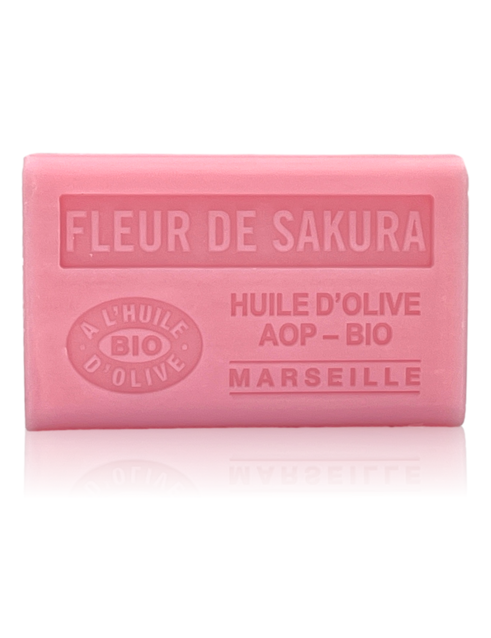 SAVON À L'HUILE D' OLIVE AOP - BIO FLEURS DE SAKURA