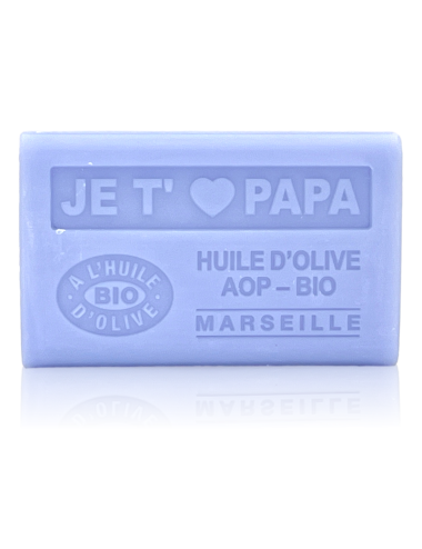 SAVON À L'HUILE D'OLIVE AOP - BIO JE T'AIME PAPA