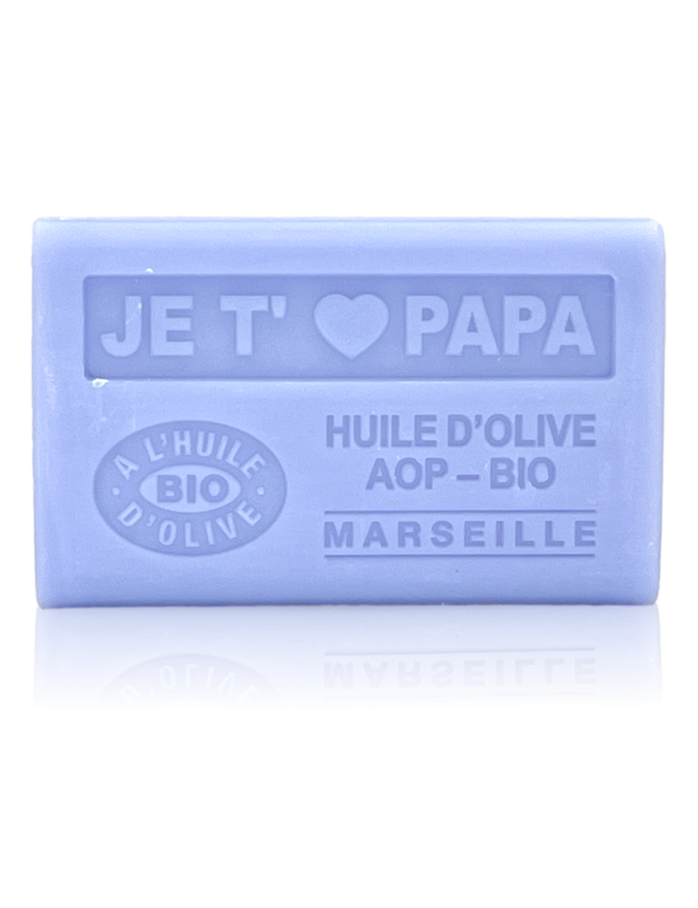 SAVON À L'HUILE D'OLIVE AOP - BIO JE T'AIME PAPA