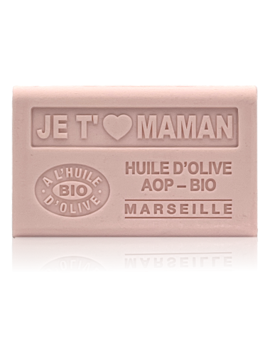 SAVON À L'HUILE D'OLIVE BIO JE T'AIME MAMAN