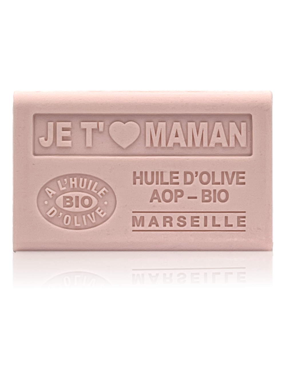 SAVON À L'HUILE D'OLIVE BIO JE T'AIME MAMAN