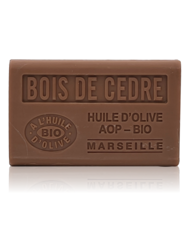 SAVON À L'HUILE D' OLIVE AOP - BIO BOIS DE CEDRE