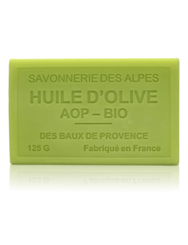 SAVON À L'HUILE D' OLIVE AOP - BIO CITRON BASILIC