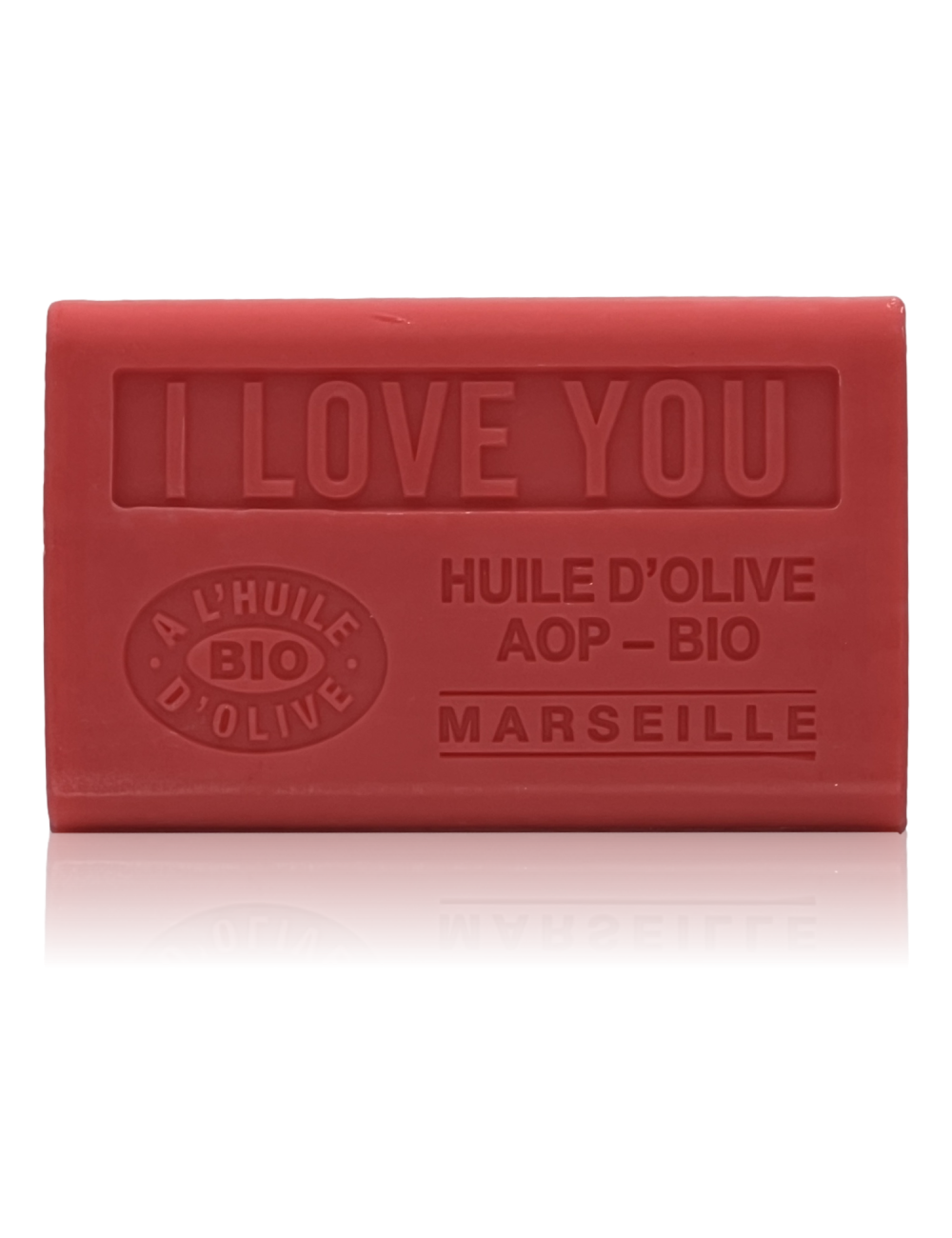 SAVON À L'HUILE D' OLIVE AOP - BIO I LOVE YOU