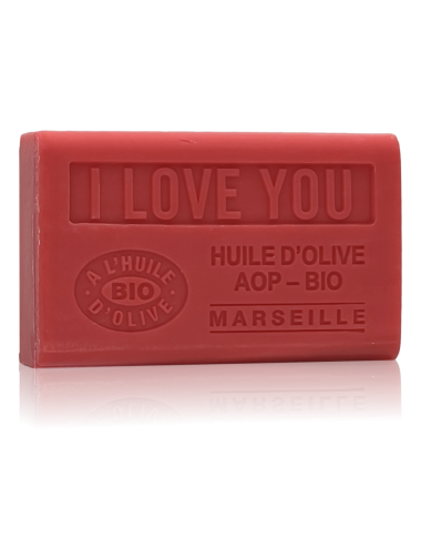 SAVON À L'HUILE D' OLIVE AOP - BIO I LOVE YOU