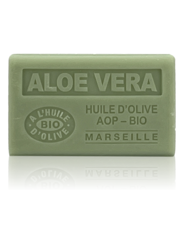 SAVON À L'HUILE D'OLIVE AOP-BIO ALOE VERA