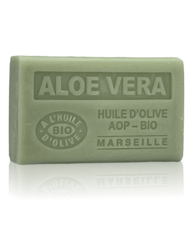 SAVON À L'HUILE D'OLIVE AOP-BIO ALOE VERA