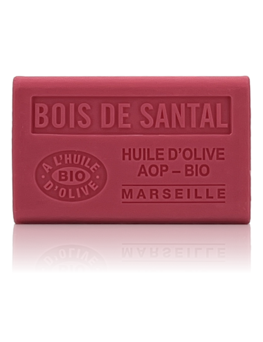 SAVON À L'HUILE D'OLIVE AOP-BIO BOIS DE SANTAL