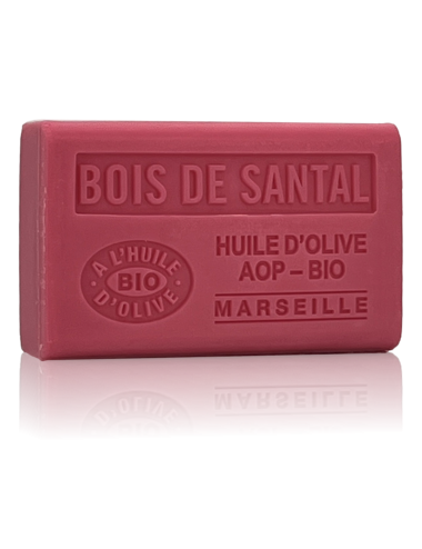 SAVON À L'HUILE D'OLIVE AOP-BIO BOIS DE SANTAL