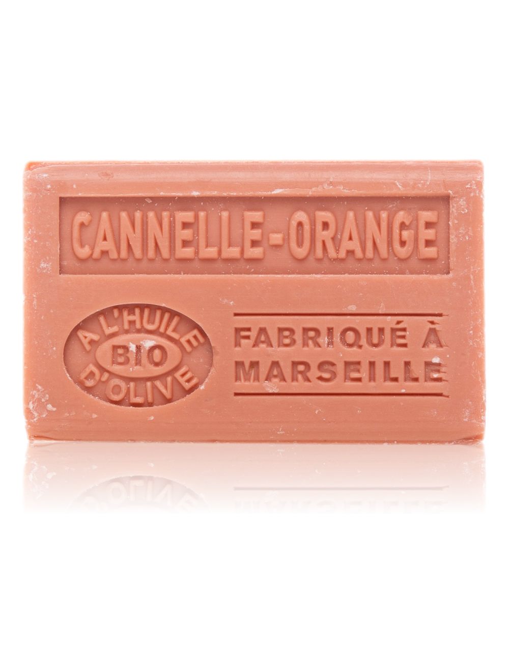 SAVON À L'HUILE D'OLIVE BIO CANNELLE ORANGE EXFOLIANT