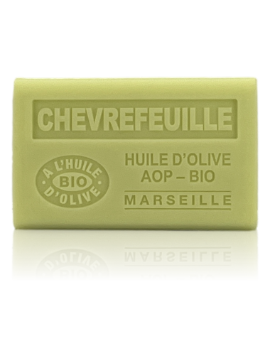 SAVON À L'HUILE D'OLIVE AOP-BIO CHEVREFEUILLE